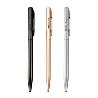 IRIS Twist Metal Slim Ball Pen