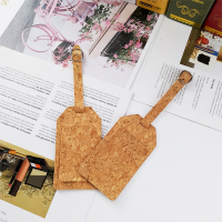 Cork Luggage Tag