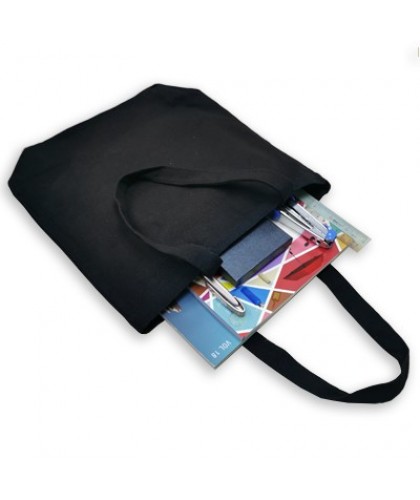 Black Promo Canvas Bag - 10oz (310x340x100)