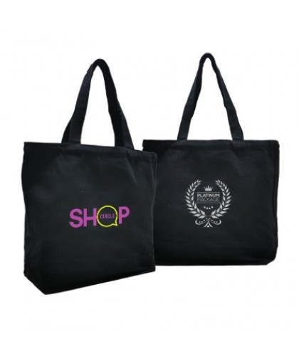 Black Promo Canvas Bag - 10oz (310x340x100)