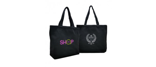 Black Promo Canvas Bag - 10oz (310x340x100)