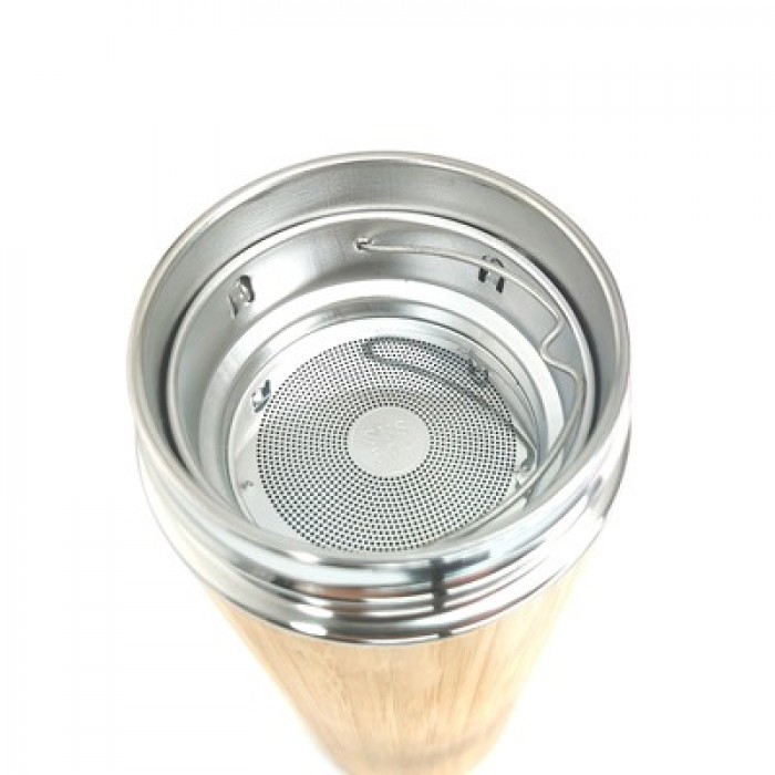 Bamboo Premium Stainless Steel Thermos - 500ml