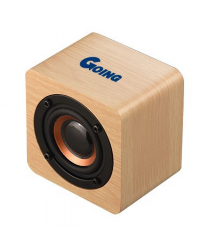 Mini Wooden PURE Sound Bluetooth Speaker with Built-in Battery