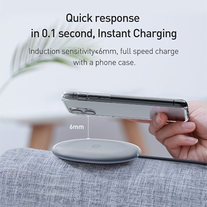 BASEUS Jelly Wireless Charger - 15W