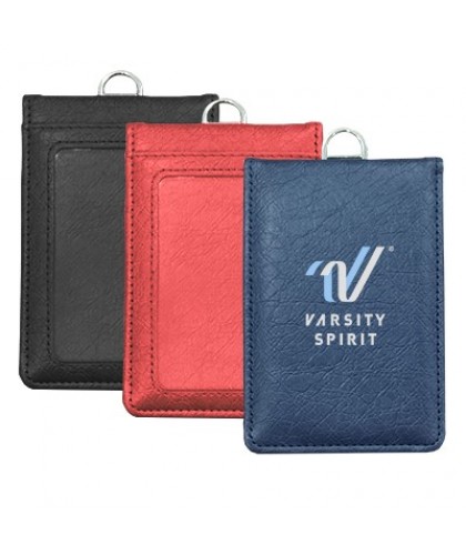 Magnetic PU ID Holder Flip Open Wallet