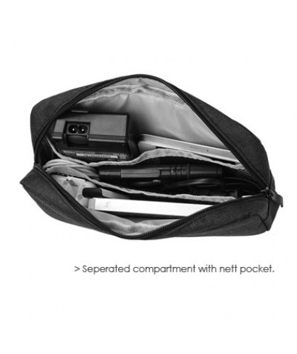 Water Repellent Travel Gadget Pouch