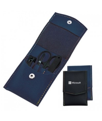 4-In-1 Manicure Set with PU Cover