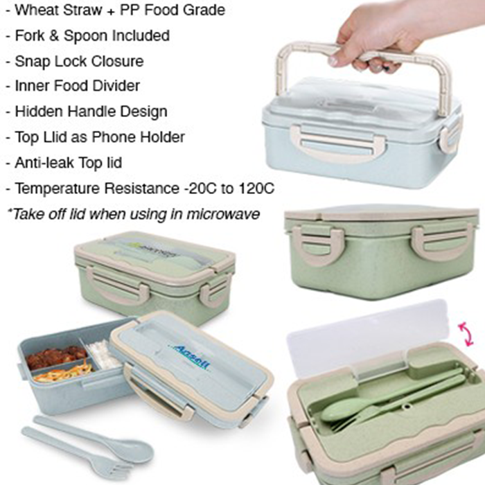 Bento Eco-Wheat Lunch Box - 1L