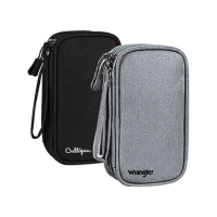 Water Repellent Polyester 2 Layer Gadget Pouch
