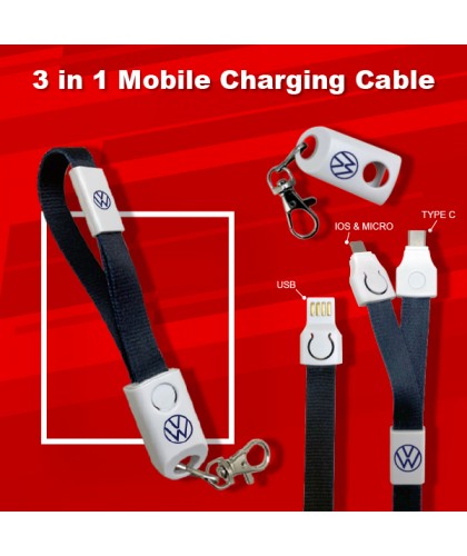 3 in 1  Mobile Cable