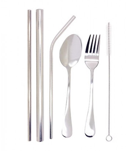 Stainless Steel Straw Set               