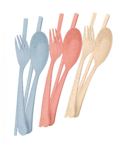FEED - Wheat Straw Cutlery Set   