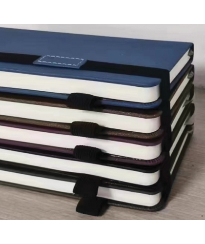 Journal with elastic band