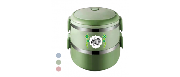 Lunch Jar 4 (2 Tiers) - Stainless Steel Lunch Jar