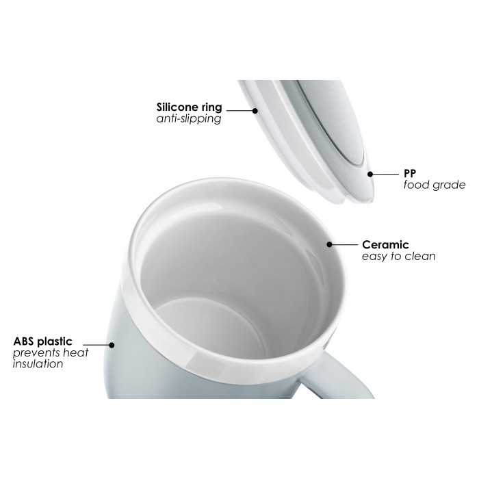 VITALITY SKY - Ceramic Suction Mug (260ml)