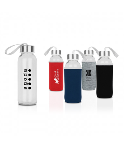 LIKEME MINI - Glass Bottle w/ Neoprene Pouch