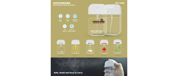 CUSTOMIZED Hand Sanitizer Spray (Premium)