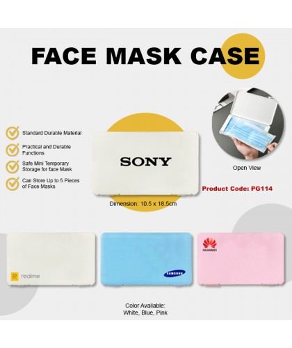 CUSTOMIZED Face Mask Case 