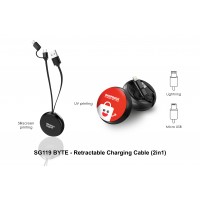 BYTE - Retractable Charging Cable (2in1)