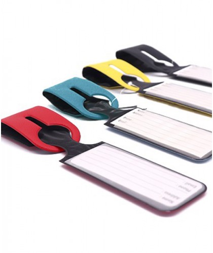 Holiday PU Luggage Tag   