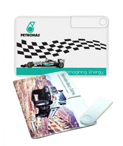 Transparent Card USB Flash Drive     