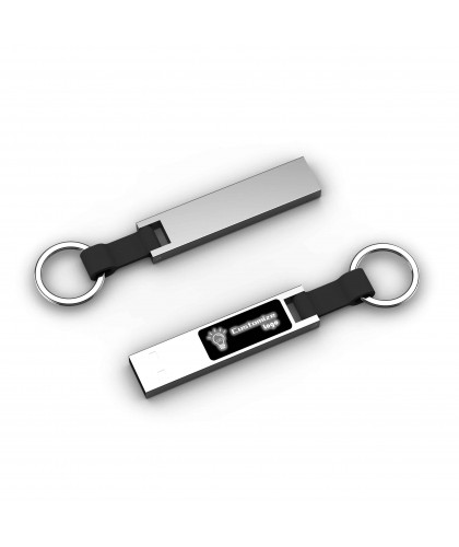 Slim Keychain USB with Lumious Logo