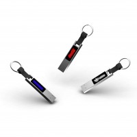 Slim Keychain USB with Lumious Logo