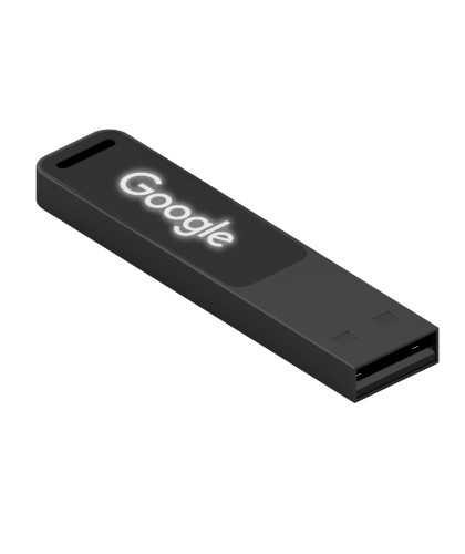 Slim USB with Lumious Logo