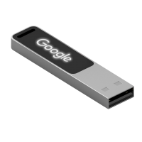 Slim USB with Lumious Logo