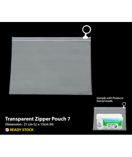 Transparent Zipper Pouch 7