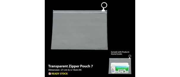 Transparent Zipper Pouch 7