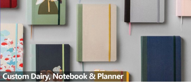Custom Dairy, Notebook & Planner