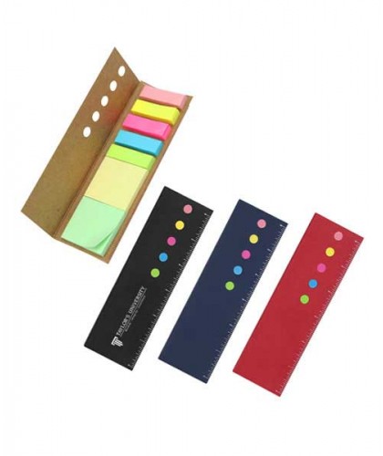 Eco Sticky Notes with Ruler             