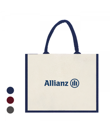 Colour Strip Canvas Bag - 10oz (400x330x160)