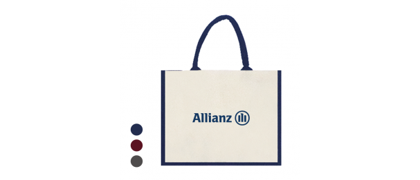 Colour Strip Canvas Bag - 10oz (400x330x160)