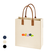 URBAN Felt 2 Tone Tote Bag (31×31×13)