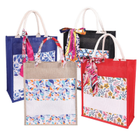 NATRIA Jute Bag With Twilly