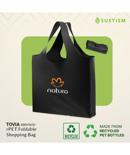TOVIA rPET Foldable Shopping Bag