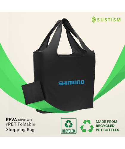 REVA rPET Foldable Shopping Bag