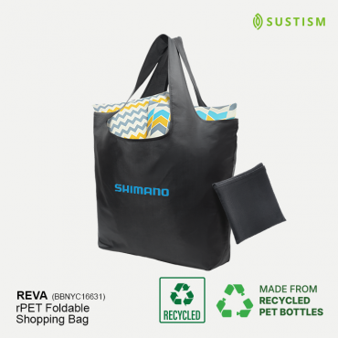 REVA rPET Foldable Shopping Bag