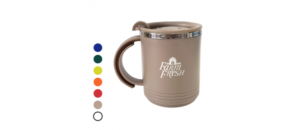 3 Ring Stainless Steel Mug (400ml)