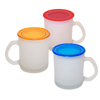 Mug with Frosted Glass with PP Cover