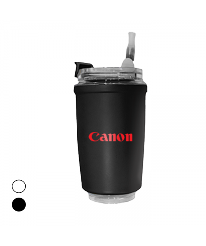 MOFI Stainless Steel Tumbler with Straw – 380ml
