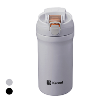 LINK Dual Lid 316 S.Steel Bottle with Straw - 600ml