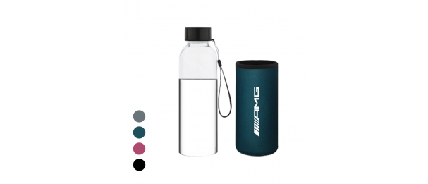 ARCANE Glass Bottle With Neoprene Pouch – 500ml