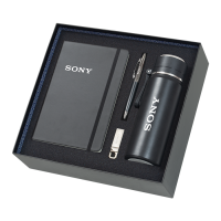 4 in 1 Gift Set (Vacuum Flask + Metal Pen + Notebook + USB)