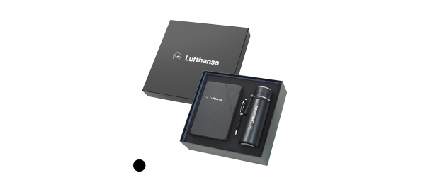  3 in 1 Gift Set (Vacuum Flask + Metal Pen + Notebook)