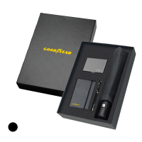4 in 1 Gift Set (RFID Card Holder + Notebook + Metal Pen + Umbrella)