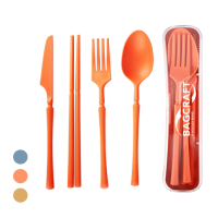 Premium 4-in-1 Colour Cutlery Set