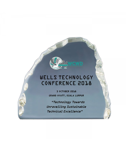 Exclusive Crystal Plaque